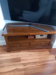EzLiving solid wood coffee table