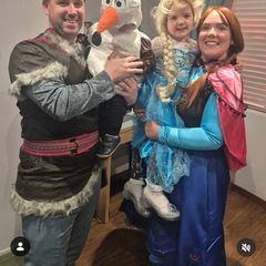 Frozen family costume