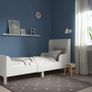 Girl Extendable Bed. light Pink and Mattress. IKEA BUSUNGE Image 6