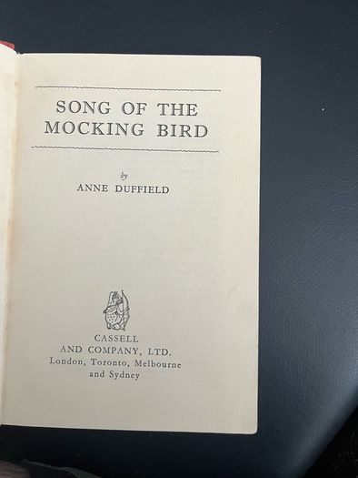 Song of the Mockingbird by Anne Duffield