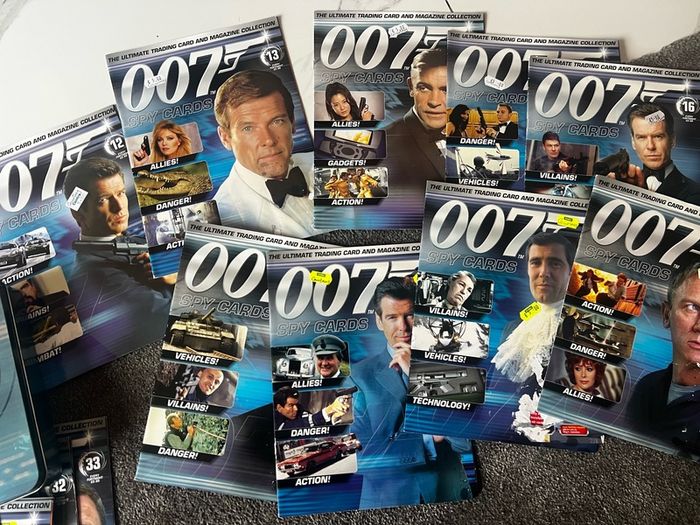 007 Spy Cards