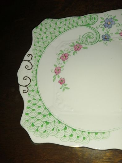 Tuscan porcelain plate