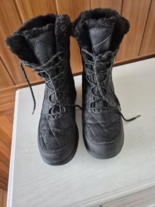 Regatta black snow boots women