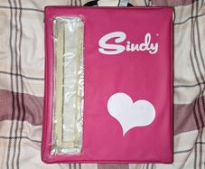 sindy vintage pink bag for doll 1970s