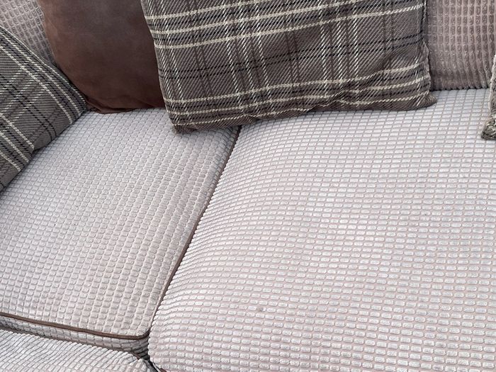 Large Brown   Harvey norman  corner sofa