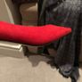 Red suede shoes Image 2