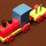 Wooden train Image 2