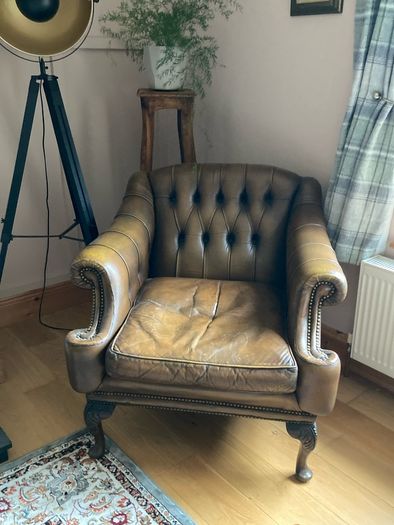 Chesterfield armchair
