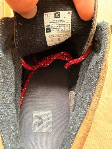Veja shoes - brown color size 45eu/uk 10.5