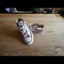 Sparkly Pink Converse UK 3.5 Image 2