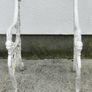 set of cast iron victorian chair ends Image 3