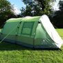 Abberley 2 berth 3.7m x 2.2m Tunnel Tent Green - 5000mm waterproofing UV Protection Canopy Poles & sewn in groundsheet (FREE POSTAGE) Image 2