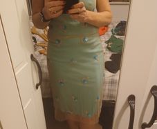 Top and skirt