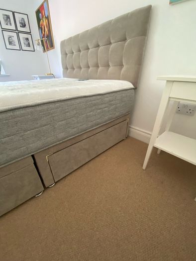 King size bed and mattress Harvey Norman