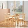 Dining Table and 4 Chairs Set | Dining Table Kitchen Set | Kitchen Table and Chairs Set 4 | Pine Table and Chairs Set 4 | Dining Table and Chairs Set 4 | Dining Room Sets Image 4