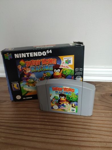 Diddy Kong racing N64 with box