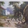 a large oil painting on board by a irish artist donal mcnaughton Image 4
