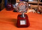 Clock desk ornament