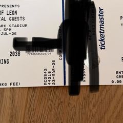 2 x Kings of Leon tickets, Thomson's Park 1st July