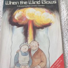 Raymond Briggs when the wind blows. Printed in 1982 by Penguin.  Children kid's book's