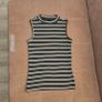 H&M Sleeveless Mock Neck  Top size 10 Image 2
