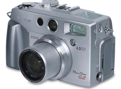 Canon PowerShot G2 4.0 Mega Pixel 3X Optical Zoom Digital Vintage Camera