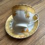 vintage Yamasen Fine Porcelain cup and saucer set from Japan, likely part of the 24K Gold Collection Image 5