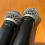 Shure Wireless Dual Vocal System with two PG58 Handheld Transmitters Image 5