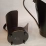Pair of Metal & Leather Equestrian Candle Holders Image 6