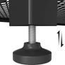 Writing Computer Desk,Office Work Desk for student and worker,Laptop Table with Storage Bag and Headphone Hook,Modern Simple Style Desks for Bedroom,Home, Office 100x50x75cm (FREE POSTAGE) Image 4