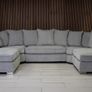 Easton Scatterback U Shape Fabric Sofa Image 8