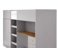 Kids High Sleeper With Desk