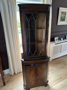 Mahogany Corner Unit