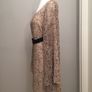 Oasis snake skin print dress with belt Image 4