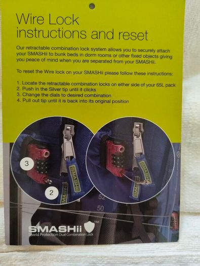 65L Smashii hiking backpack