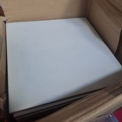 White gloss tiles 20x20cm - 26 tiles, spacers & tool