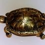 Vintage brass turtle figurine Image 2