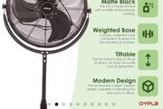 Can post 18"industrial stand fan