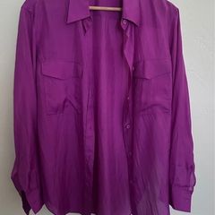 Massimo Dutti silk shirt