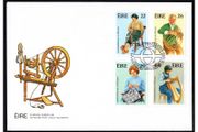 1983 Ireland Irish Handcraft Stamps P&amp;T First Day Cover (FDC)