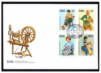 1983 Ireland Irish Handcraft Stamps P&T First Day Cover (FDC)
