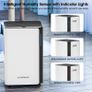 Hangsun 20L/Day Dehumidifiers for Home Dehumidifier for Drying Clothes and Damp with Digital Humidity Display, Continuous Drainage, 24 Hour Timer, Ideal for Laundry Room, Basement, Bedroom, Bathroom Image 3