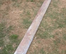 mahogany window board.
