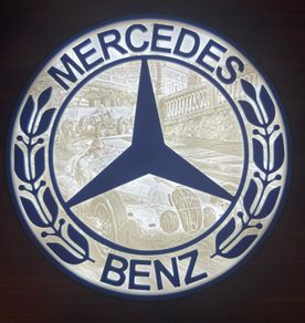 Mercedes race of the titans light box