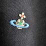 Vivienne Westwood navy polo shirt Sz S (Fit 10-12UK) Image 2