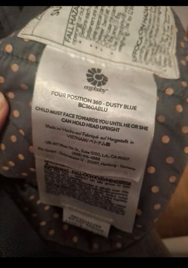 Ergobaby carrier
