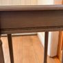 2 x Grey Pedestal Side Tables Image 2