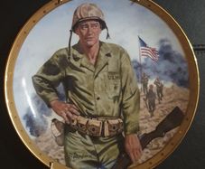 Franklin Mint Limited Edition John Wayne Decorative Plate