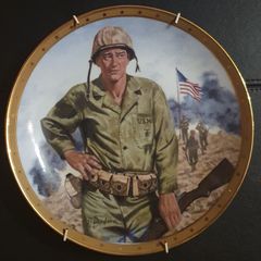 Franklin Mint Limited Edition John Wayne Decorative Plate