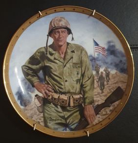 Franklin Mint Limited Edition John Wayne Decorative Plate